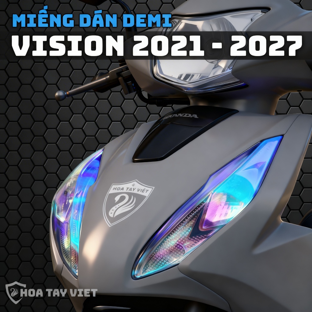 Decal VISION 2021 - 2026 đổi màu DEMI và XI NHAN VISION 2021 - 2026 ...