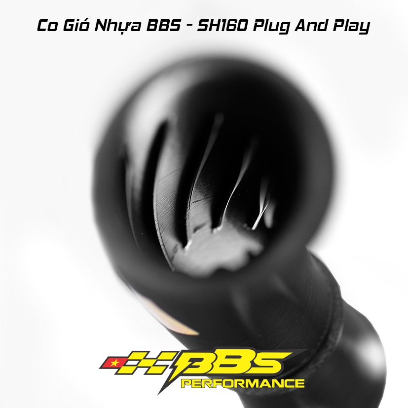 Co gió Plug And Play cho SH 160 4 Vale (gắn như zin ko khoét hộp) Ngẫu Nhiên màu đỏ đen