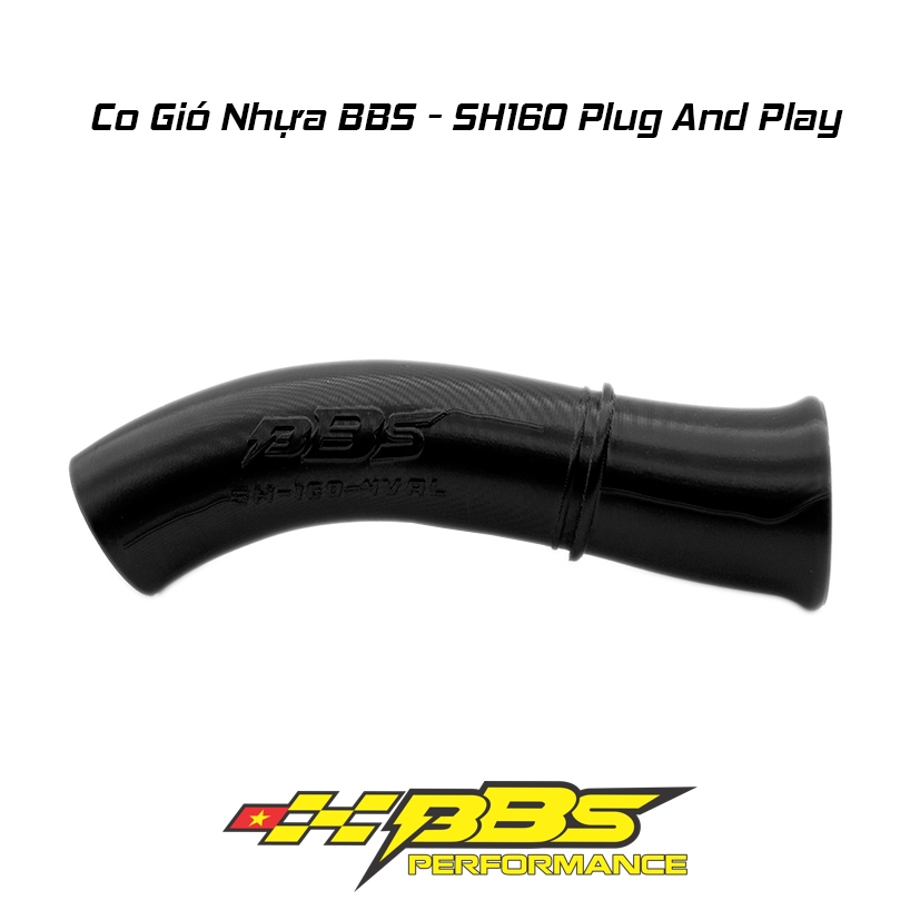 Co gió Plug And Play cho SH 160 4 Vale (gắn như zin ko khoét hộp) Ngẫu Nhiên màu đỏ đen