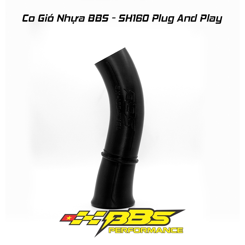 Co gió Plug And Play cho SH 160 4 Vale (gắn như zin ko khoét hộp) Ngẫu Nhiên màu đỏ đen