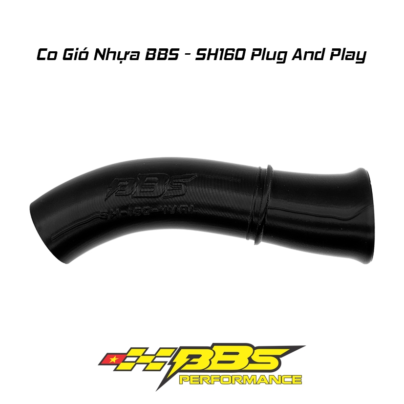 Co gió Plug And Play cho SH 160 4 Vale (gắn như zin ko khoét hộp) Ngẫu Nhiên màu đỏ đen