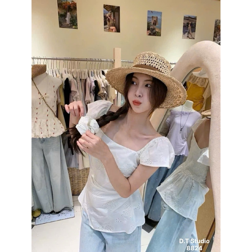𝒄𝒂𝒎.𝒄𝒍𝒐𝒔𝒆𝒕•/WGWE/Sơmi Thô Tay Ngắn
