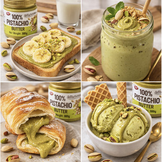 Bơ Hạt Dẻ Cười Dan D Pak I Pistachio Butter I 200g I 300g