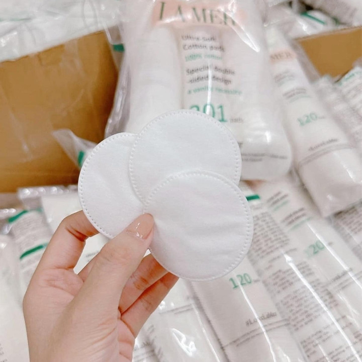 Bông Tẩy Trang Lamer 201 Miếng 100% Cotton 788