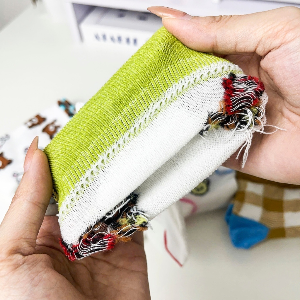 Tất Cao Cổ Cotton Họa Tiết Gấu Nâu Dễ Thương Mềm Mịn Freesize Mun Store TATBE128