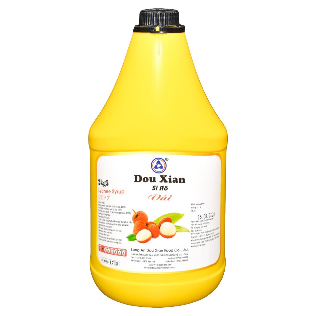 Siro Douxian bình tròn 2.5kg
