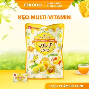 TPBS Kẹo Multi Vitamin 80g/gói - Bổ sung 11 loại Vitamin, mật ong và sữa ong chúa, Eikodo Việt Nam