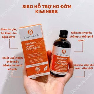 Siro Ho Đẩy Đờm Kiwiherb Children's Organic Chest Syrup 100ML