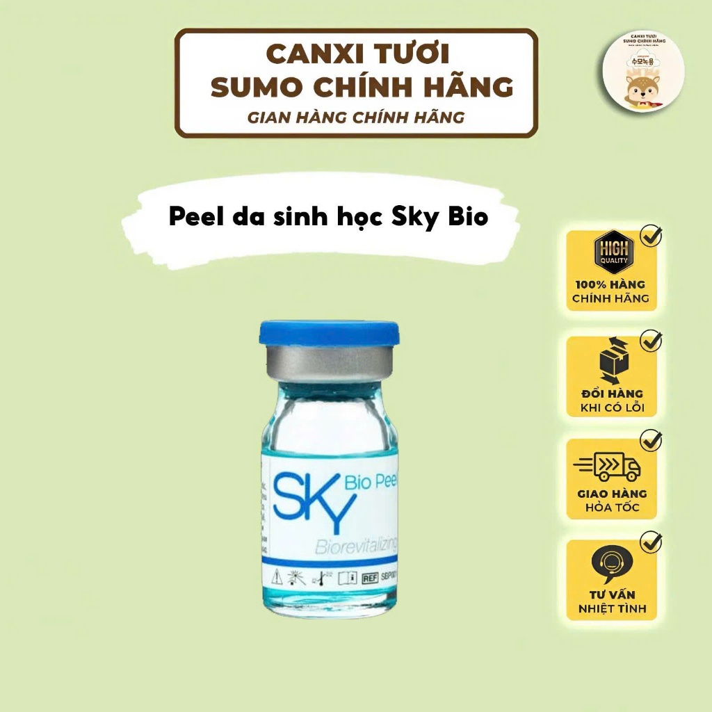 Peel Da Sinh Học SKY BIO Italy - Thay Mới Làn Da Toàn Thân, Hỗ Trợ Mờ Thâm Nám Và Se Khít Lỗ Chân Lông