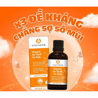 Siro Kiwiherb Organic De Stuff For Fid 50ML Cho Bé Từ Sơ Sinh