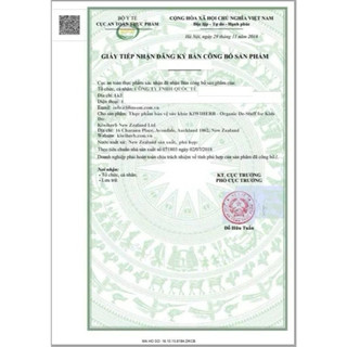 Siro Kiwiherb Organic De Stuff For Fid 50ML Cho Bé Từ Sơ Sinh
