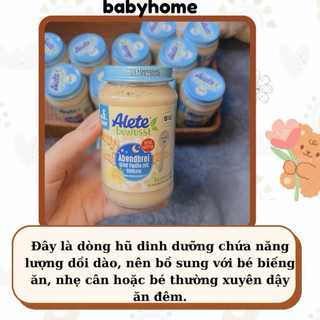 Hũ Ngũ Cốc Dinh Dưỡng Alete Cho Bé Từ 6 Tháng, Hũ Ăn Dặm Bổ Sung Đầy Đủ Dinh Dưỡng Cho Bé 190g
