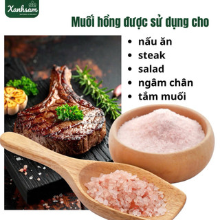 Muối Hồng Himalaya Vipep 200g/ 500g - Xanhsam Natural & Organic