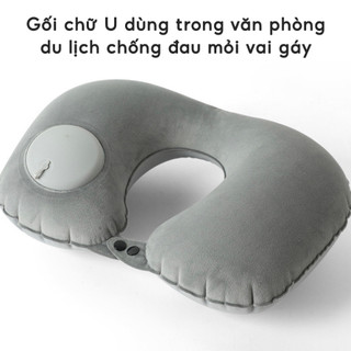 [QUÀ TẶNG KHÔNG BÁN] Gối Kê Cổ Chữ U Không Kèm Bơm (1 Cái) Màu Ngẫu Nhiên