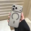 Ốp nhám mờ siêu mỏng nhẹ chống bám vân tay bảo vệ camera, hỗ trợ sạc không dây dành cho ip17/16/15/14/13/12/pro/max