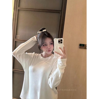 kẹp tóc nơ da chỉ viền đen trẻ trung chuẩn hot girl