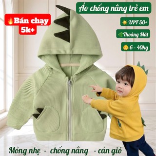 Áo Chống Nắng Cho Bé 6-40kg – Áo Khoác Trẻ Em Chống UV Tổ Ong Nhẹ Thoáng Mát Bé Trai Bé Gái #N4