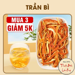 Trần bì 200g, vỏ quýt, cam sấy khô, thơm, sạch - Lãn Ông
