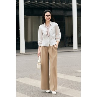 Quần Ông Rộng LAMER Dáng Ly Bung ( KHÔNG KÈM ĐAI) Công Sở L64W26Q005