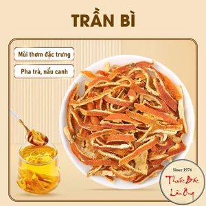 Trần bì 500g, vỏ quýt, cam sấy khô thơm, sạch - Lãn Ông