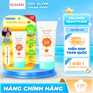 Kem Chống Nắng Dành Cho Trẻ Em Từ 06 Tháng Và Người Có Làn Da Nhạy Cảm Kissme Mommy (Tuýp 50g)