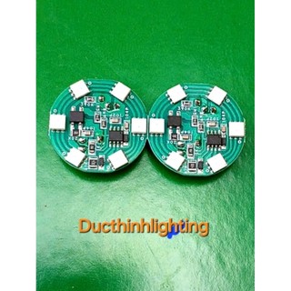 ĐÈN LED MẠCH TRÒN RGB 2.5CM – ÁNH SÁNG ĐỦ MÀU SIÊU ĐẸP