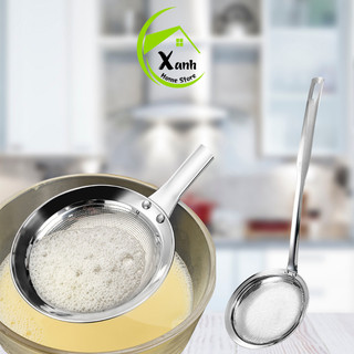 Muôi Lọc Dầu Tách Mỡ Thiết Kế Chống Trơn Inox Không Gỉ GD103 - Muỗng Hớt Bọt Mỡ Thừa Inox An Toàn