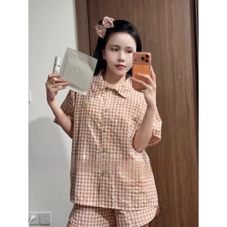 kẹp tóc nơ nhung mềm mịn màu hồng baby size 8p