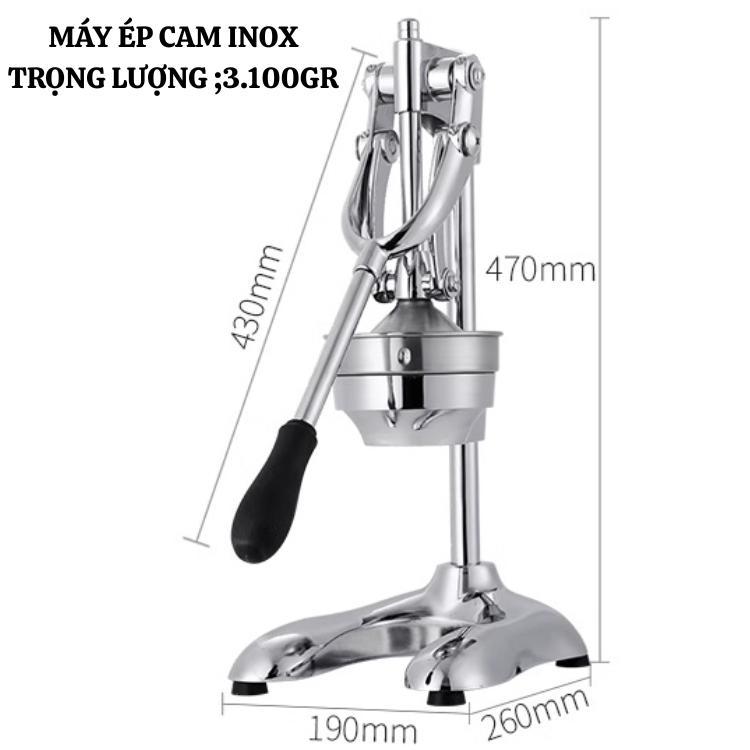 Máy vắt cam cầm tay chuyên dụng Inox cấp phiên bản mới 2026