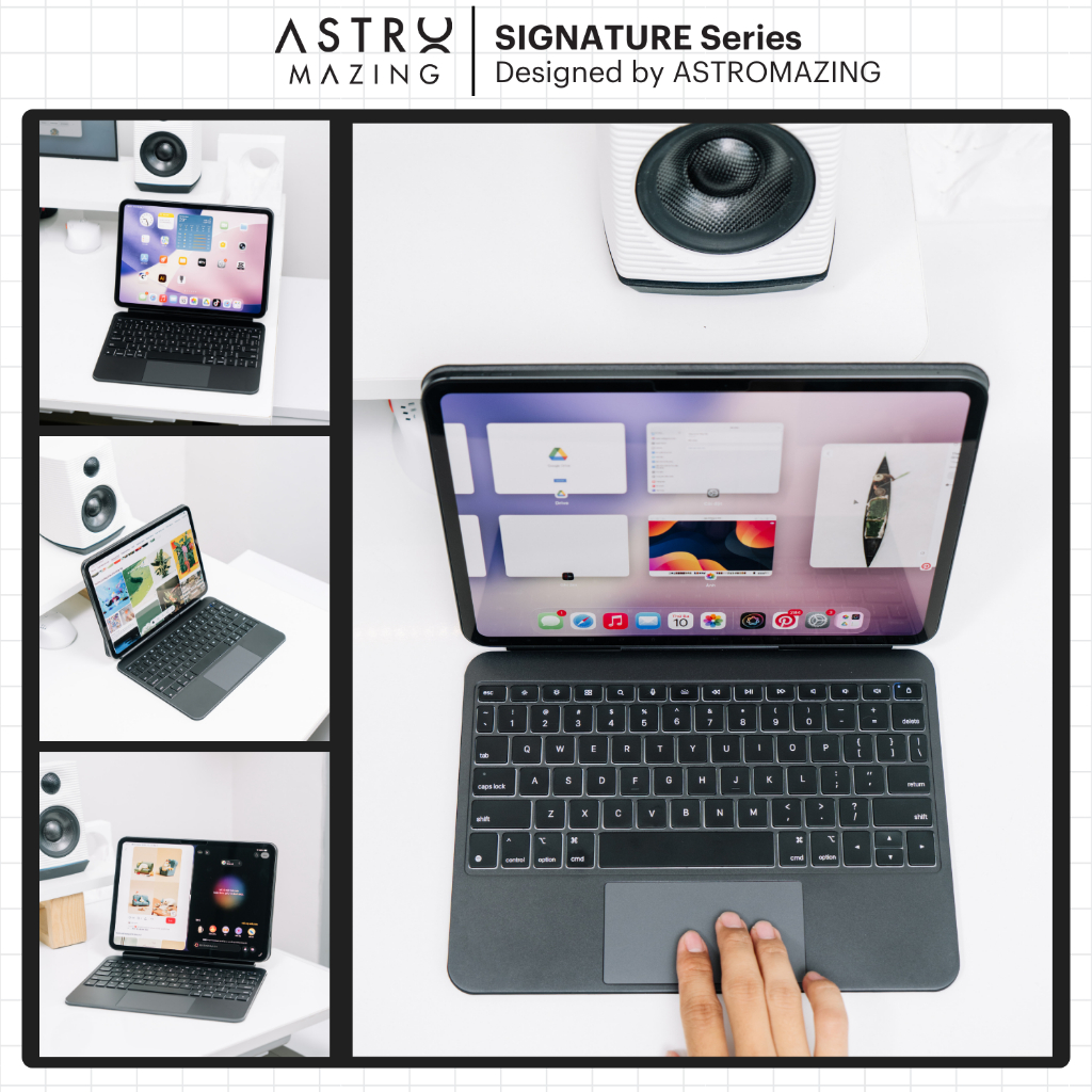 [Magnetic Keyboard V3 Ultra] Bao da bàn phím AstroMazing Pro Magnetic Keyboard dành cho 11 12.9 Air 4 5 6 10 | BigBuy360 - bigbuy360.vn