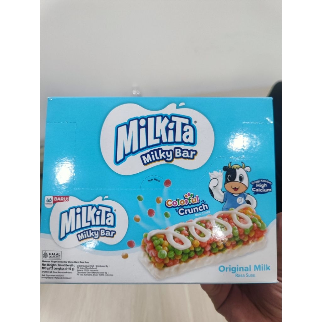 [Combo 10 gói] Gói Milkita Bites 11,2g ( 8 viên đủ mùi) - nhập khẩu Indonesia