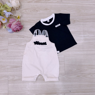 (Trứng 3-13kg) Set yếm đùi kèm áo cho bé