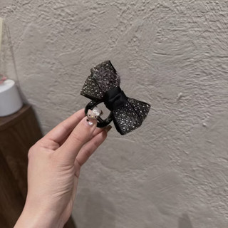 kẹp tóc thắt nơ đá nhỏ bling size kẹp 8p