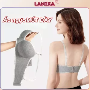 Áo ngực nữ su đúc cao cấp đệm mút dày tạo khe nâng ngực gợi cảm kiểu dáng cá tính LANIXA A3325 -CB