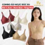 Combo Áo Ngực Nữ Đúc Su Không Gọng Mềm Mịn, Set Áo Lót Nữ Đệm Vừa 2cm Chống Chảy Xệ AMYBRA A1289