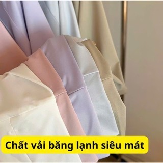 Áo chống nắng chống tia  UV UPF 50+ Thun nữ Lạnh Cánh Dơi Siêu mềm mịn và mát D5