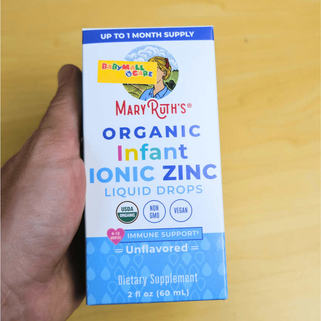 Dung Dịch Nhỏ Giọt Mary Ruth’s Organic Infant Ionic Zinc 60ml Bổ Sung Kẽm Cho Bé |  Babymall & Care