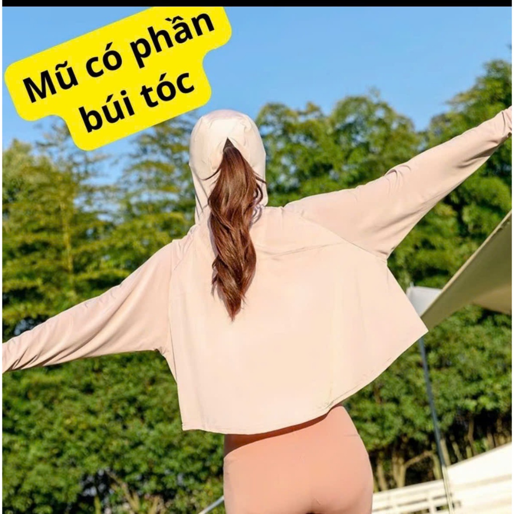 Áo chống nắng chống tia  UV UPF 50+ Thun nữ Lạnh Cánh Dơi Siêu mềm mịn và mát D5