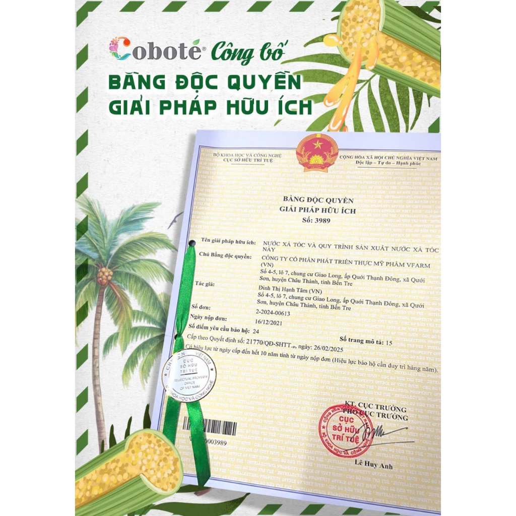 Nước Xả Dưỡng Sinh Mộc Tóc – Độc Quyền Từ Mật Hoa Dừa, Chuẩn Mực Mới Cho Mái Tóc Khỏe Đẹp