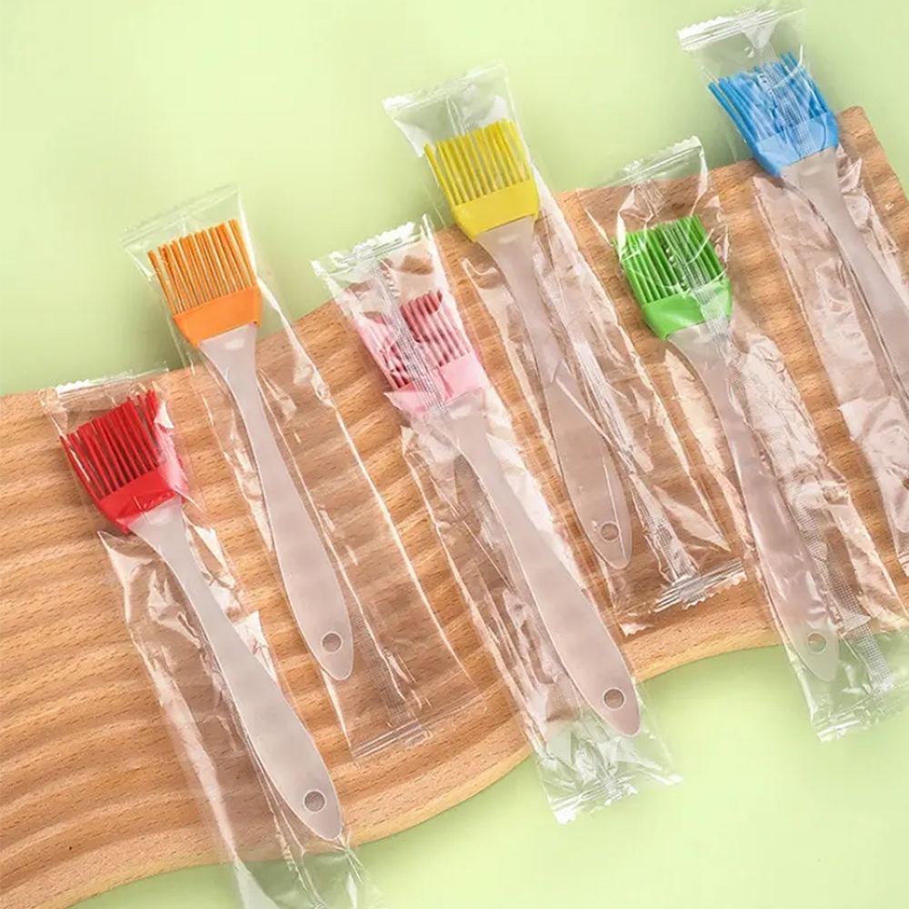 Aimi Bàn Chải Dầu Silicone 16cm Chất Liệu Nhựa Silicone Màu Ngẫu Nhiên Kích Thước Dụng Cụ Nhà Bếp Nướng BBQ