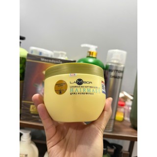 Kem Hấp Ủ Tóc Lambor Vàng 500ml, Phục Hồi Tóc Khô Xơ Hư Tổn, Mềm Mượt Tóc