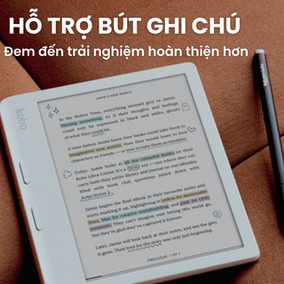 Máy đọc sách Kobo Libra 2 Colour màn hình màu 7 inch E Ink Kaleido 3 Hỏa tốc HCM