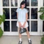 Áo babydoll cổ sen tay phồng phối khuy hoa Midori ୨୧ by Vintagevibes.