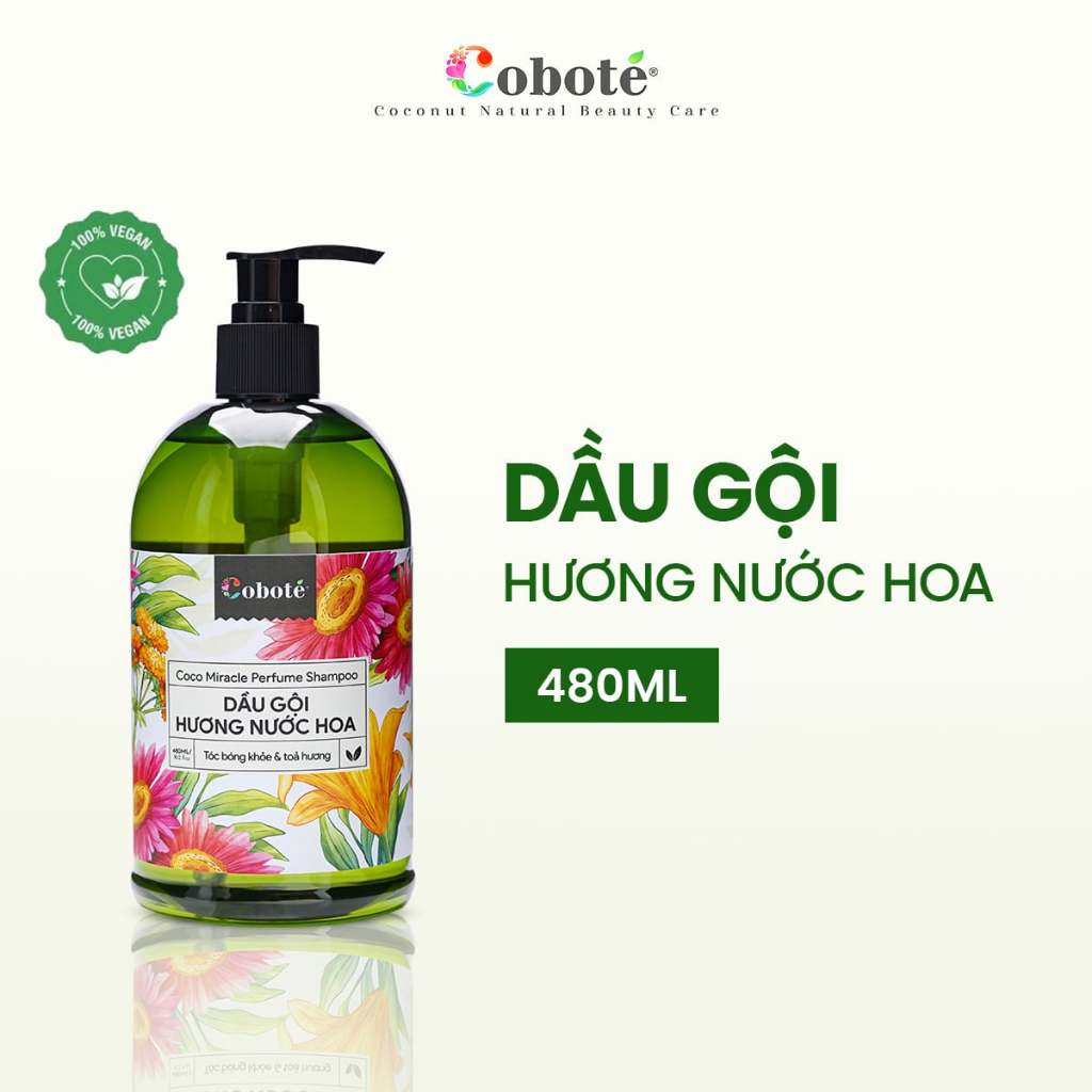 Dầu Gội Hương Nước Hoa Nuôi Dưỡng Tóc Bóng Khỏe Giảm Bết Dầu 480ml/100ml