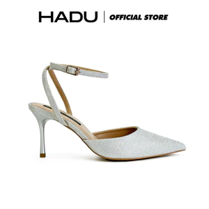 Giày SlingBack Cao Gót 9P Kim Tuyến HADU M7157 Sang Trọng Đẳng Cấp Đế TPR Chống Trượt BH 12T