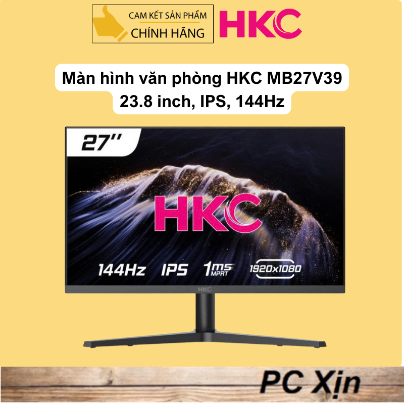 Màn hình máy tính HKC MB27V39 / 27 inch,(Tấm nền IPS, 144Hz) Chính hãng ...
