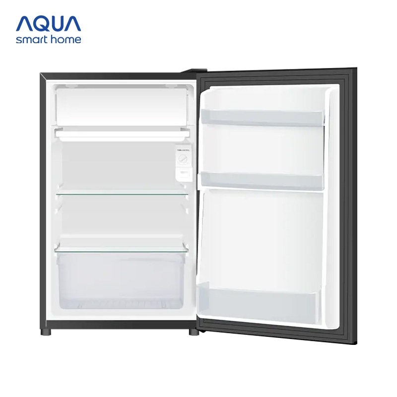 Tủ lạnh mini Aqua 90 lít AQR-D100FA(GG) - Màu be - Freeship toàn quốc - Bảo hành 2 năm
