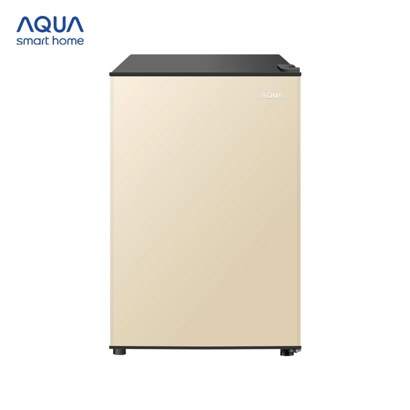 Tủ lạnh mini Aqua 90 lít AQR-D100FA(GG) - Màu be - Freeship toàn quốc - Bảo hành 2 năm