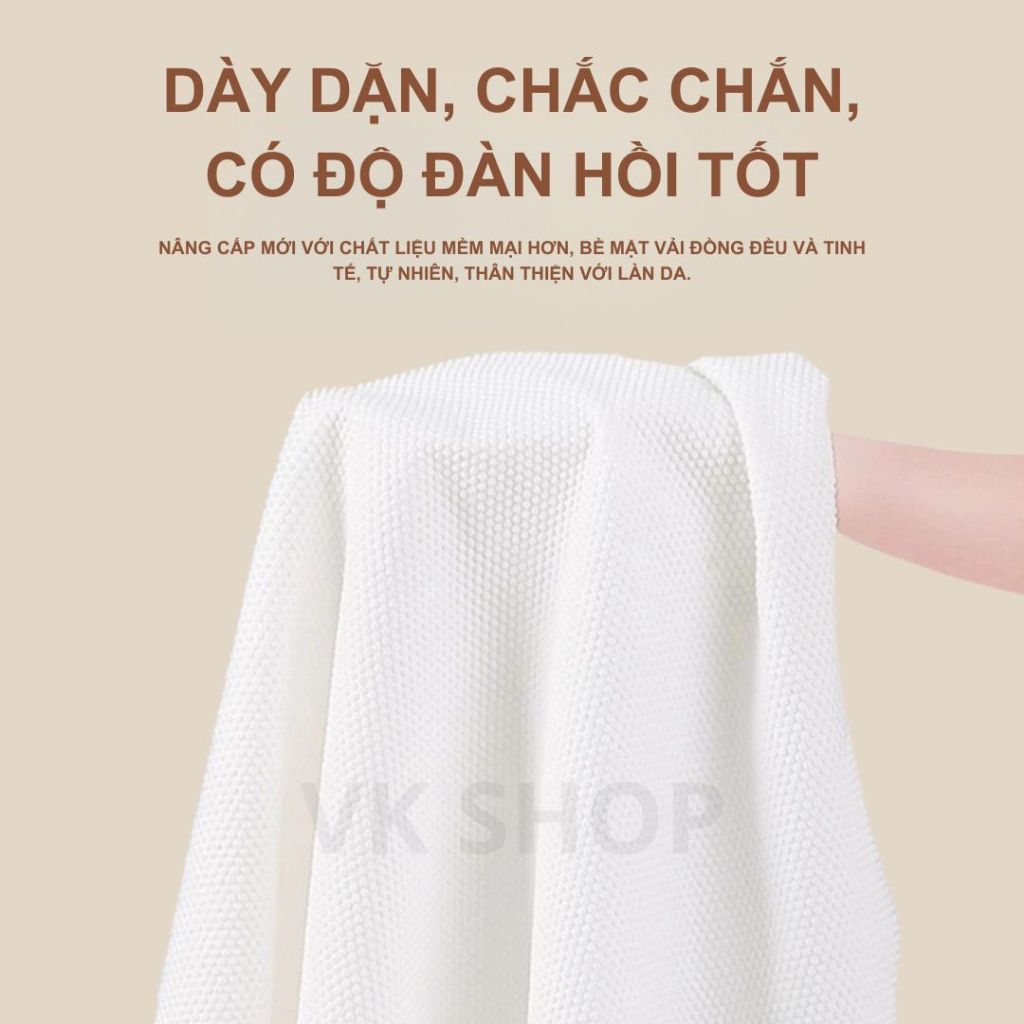 Khăn Tắm Khăn Mặt Du Lịch Dùng 1 Lần – Khăn Khô Cao Cấp Cho Khách Sạn, Spa, Du Lịch, Công Tác