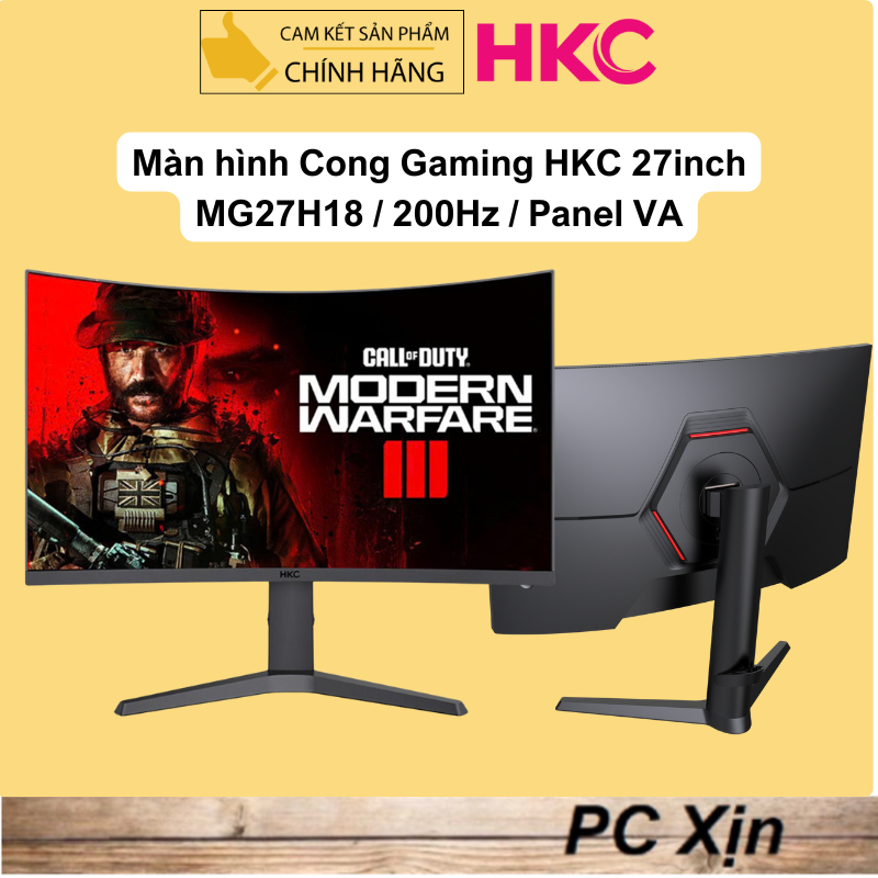 Màn hình cong Gaming HKC MG27H18 27inch 200Hz (Panel VA | 27